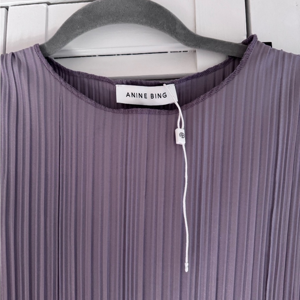 ANINE BING Melanie Dress Size XS in Purple - Picture 5 of 8